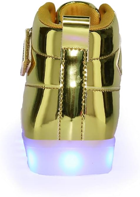 Unisex LED Shoes Light Up Shoes High Top Sneakers for Women Men image 4