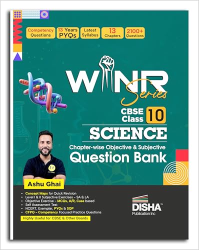 Disha WINR Series CBSE Class 10 Science Chapter-wise Objective & ...