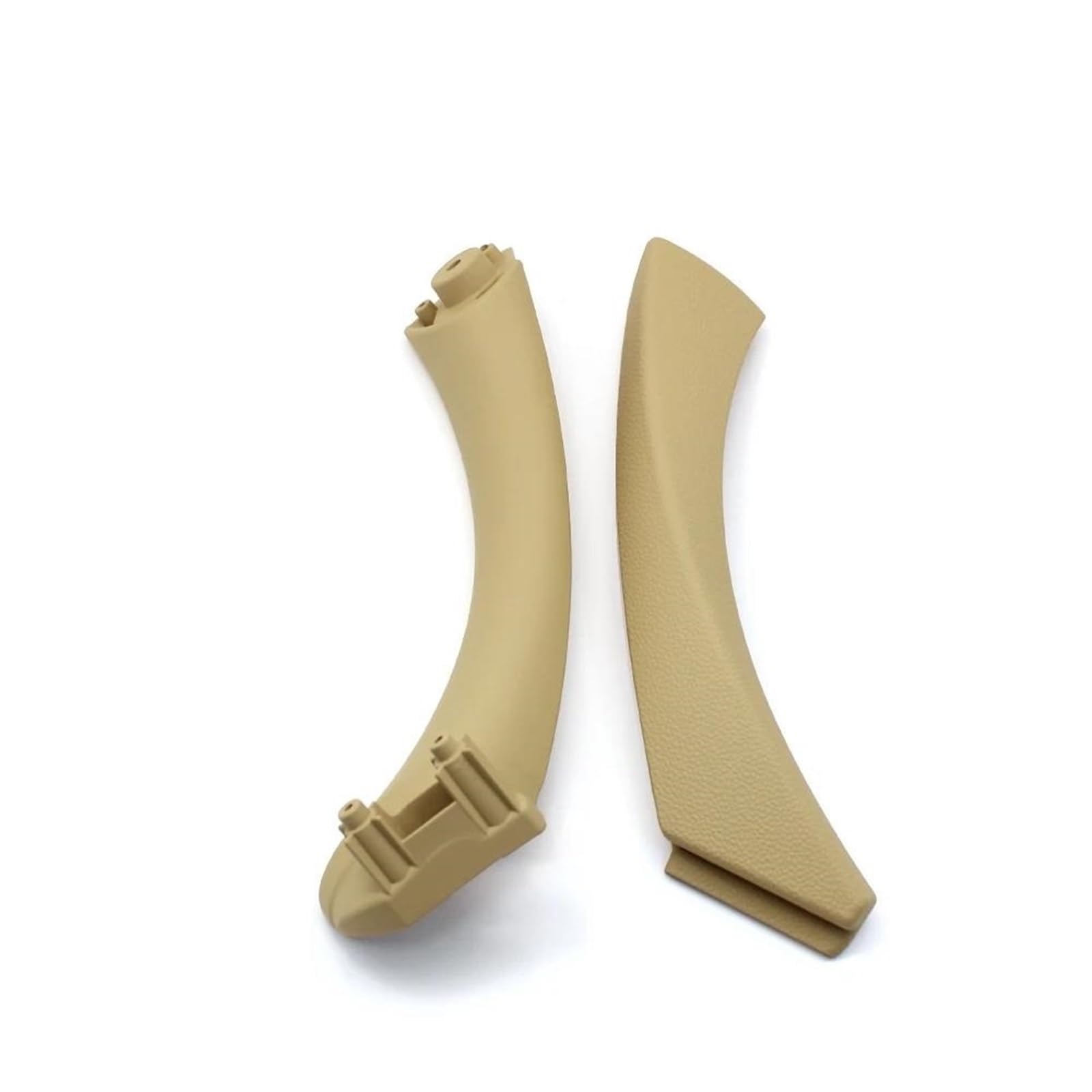 ZAPORA Left Right Car Interior Door Inside Handle with Handle Cover Trim Replacement for BMW 3 Series for Coupe E92 2006-2010 Handle Cover(Beige Right)