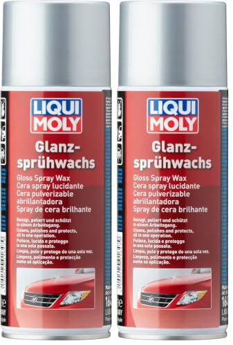 Miniatura 7 de Liqui Moly Cera pulverizable abrillantadora, 400 ml, Compación, Barniz, SKU 1647 (Paquete de 2)