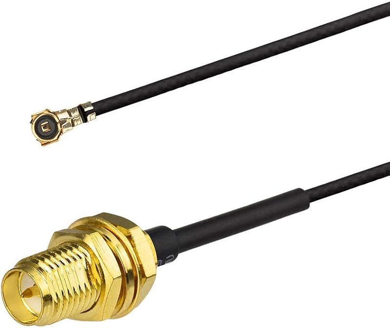 Bingfu U.FL IPX MHF4 - RP-SMA WiFi Antenna Kábel 30cm 2db - Intel AX200NGW 8265AC 7265AC 9560AC M.2 NGFF Hálózati Kártyákhoz