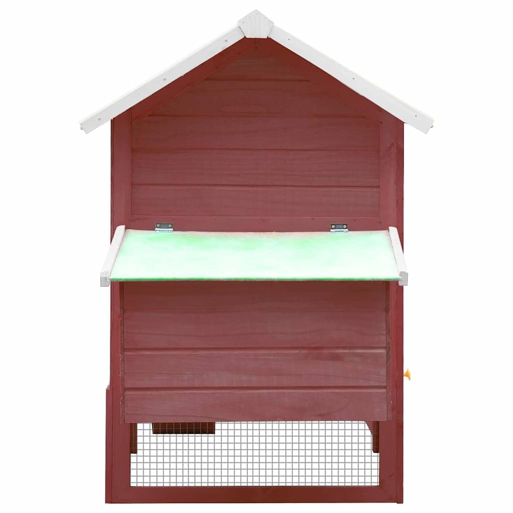 Gallinero madera maciza de pino y abeto moca 170x81x110 cm,Producto para mascotas y animales,Productos para mascotas,Productos para animales pequeños,Jaulas y habitáculos para animales pequeños-170862