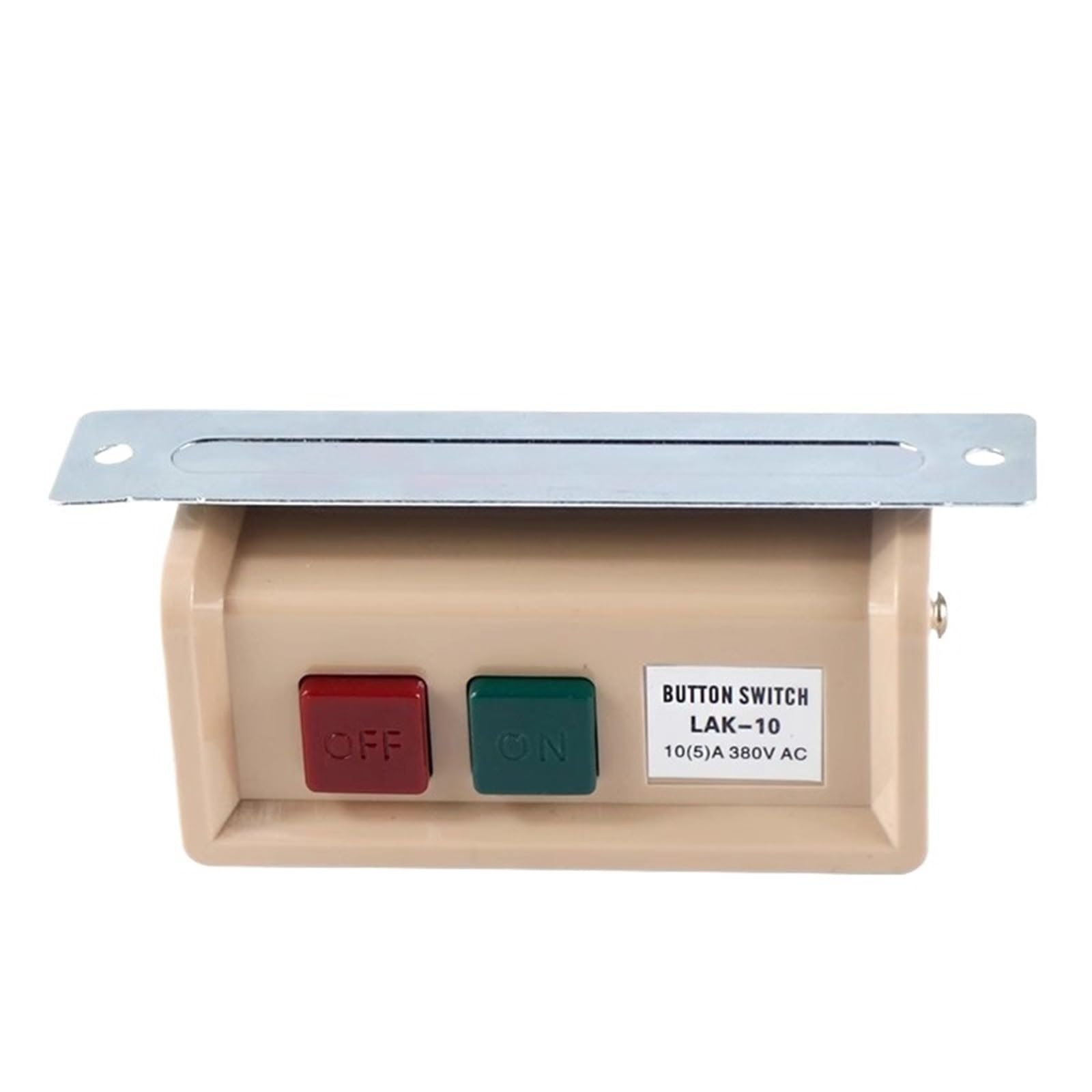 Interruttore a pulsante ON-OFF a due posizioni LAK-10 10A 380V 220V