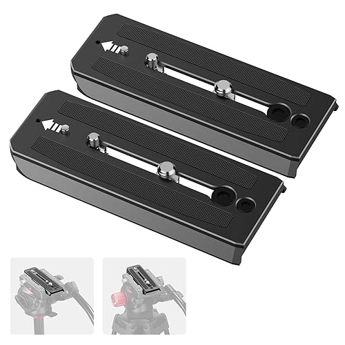 Plaque de fixation rapide Neewer 501PL goupille retractable