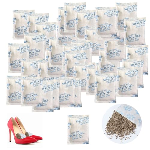 Bolsitas Antihumedad, 35 Pcs Bolsas de Antihumedad, 10g Elimina La Humedad Y los Olores de Moho, para Muebles, Alimento, Necesidades Diarias