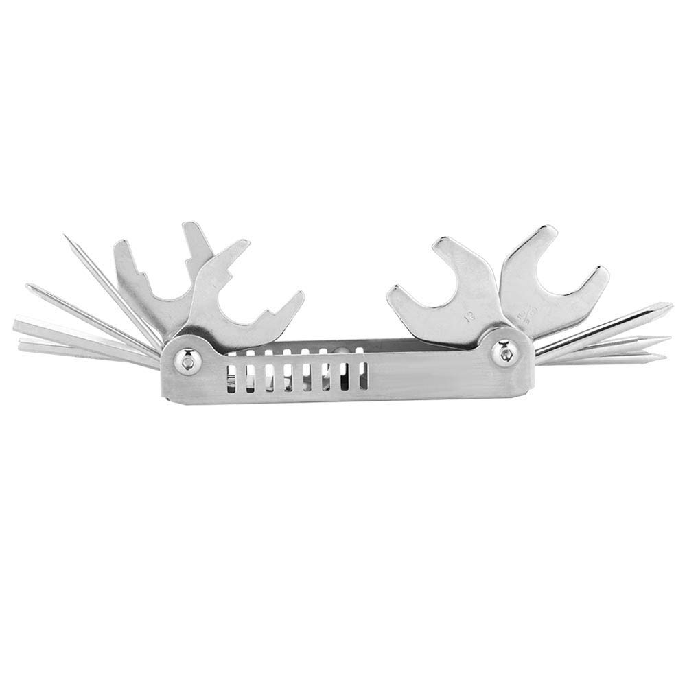 Astibym Kit di Attrezzi per Sub,Keep Diving 8 in 1 Scuba Diving Diver Pick Valve Repair Multi Tool Set per Riparare e Regolare Gli Erogatori di Immersioni Subacquee