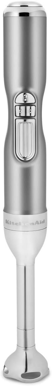 KitchenAid KHB3581SR Pro Line 5 Speed Hand Blender, Sugar Pearl Silver
