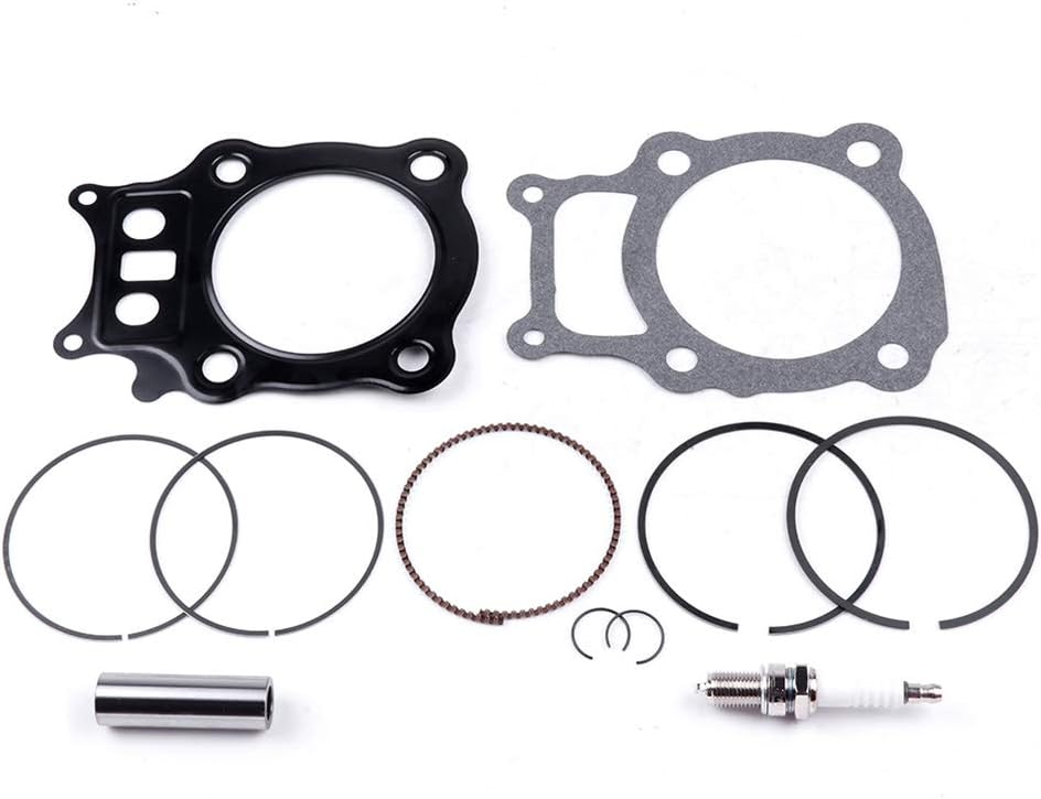 ROADFAR Cylinder Piston Assemblies fit for 2000-2006 for Honda Rancher 350 TRX350 12100-HN5-670 TRX350FE Engine Cylinder Heads Rings