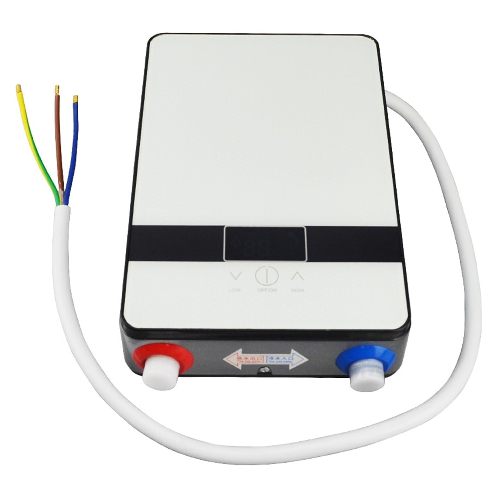 Natychmiastowy Bezzbiornikowy Podgrzewacz Wody 5500w Termostat Nagrzewnica Indukcyjna Smart Touch Podgrzewacze Elektryczne Prysznic, Elektryczne Podgrzewacze Wody szybko się nagrzewa