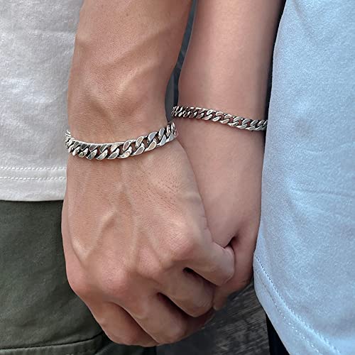 Amazon.co.jp: 男性/女性/カップルのためのシルバー リンク