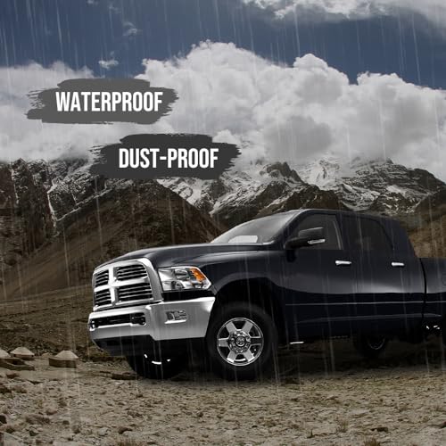 PIT66 4PCS 8 Lug Covers 17" Wheel Center Cap Fit Dodge RAM 1500 2006-2008 by PIT66 - Image 3
