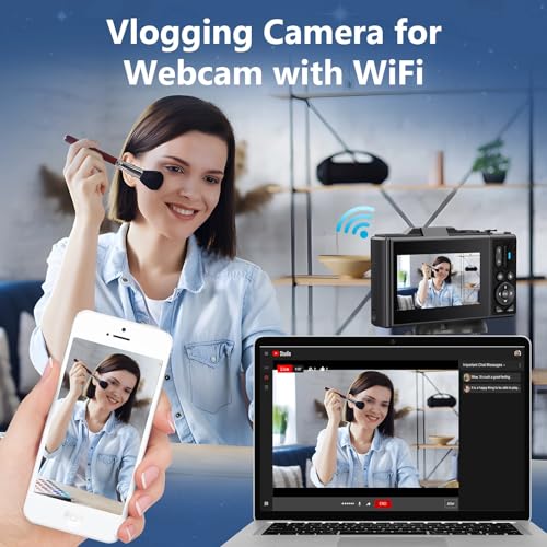 Cámara Digital Compacta UHD 4K 64MP con Pantalla Abatible - Fernando Cortés