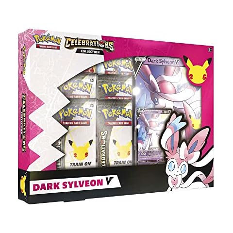 Caja de refuerzo Pokémon TCG Celebrations Dark Sylveon V Collections Cover