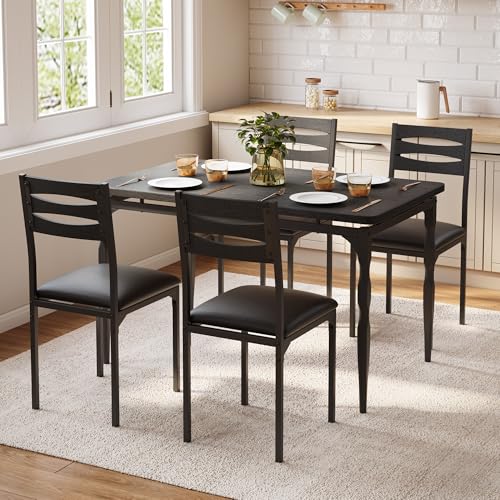 GarveeHome 5 Piece Dining Set