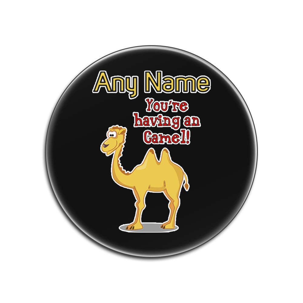 Dessous-de-verre You are Having a Camel noir design et personnalisable