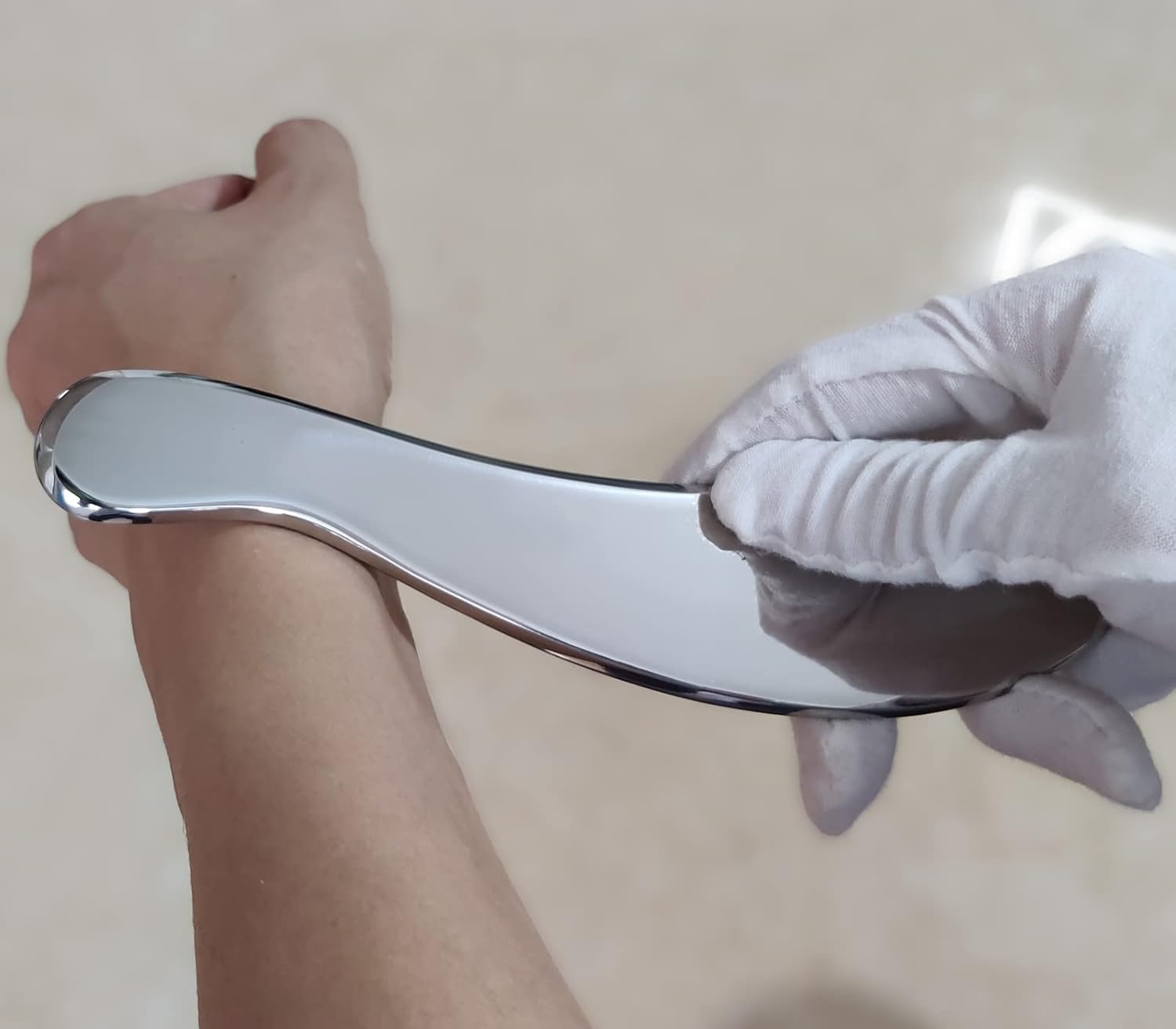 Stainless Steel Gua Sha Scraping Massage Tool Set - IASTM Tool Set- Great Soft Tissue Mobilization Tool Physical Therapy (AnTiexi02-6set) - Image 4