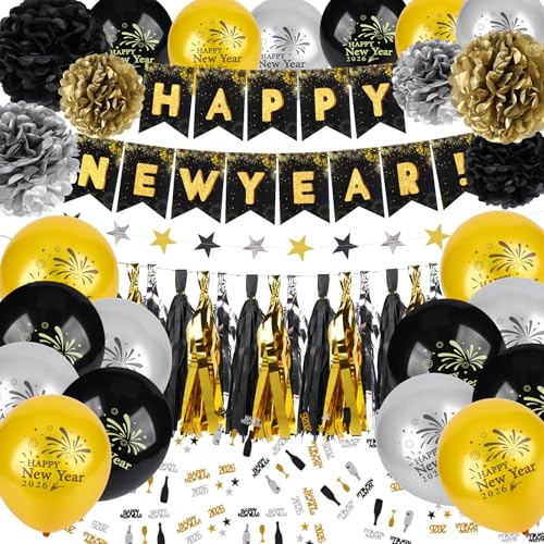 BestoFun New Years Decor Eve Party Supplies 2026 New Years