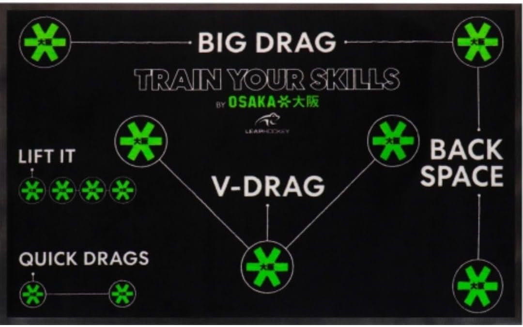 Osaka Premium Field Hockey Training mat, Improve Skills, at Home Training