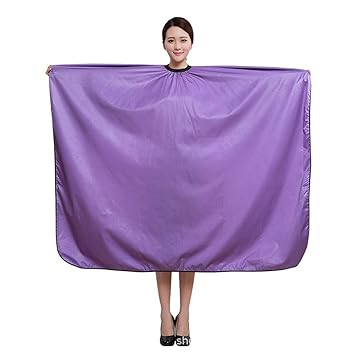 Nylon Professional Waterproof Hair Styling Cape Haircuting Salon Cape Gown Hair Salon with Snap Closure - Large 57