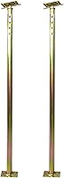 ZANURA 59"-100" Adjustable Steel Jack Posts, 18K-36K lbs Capacity, 2-Pack for Basement Floor Leveling & Framing