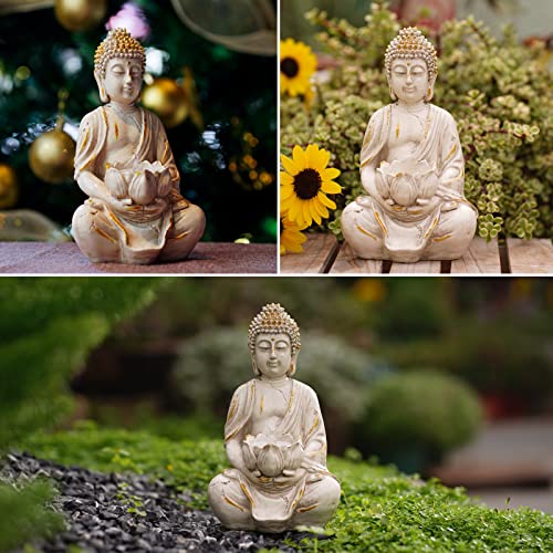 Statue Bouddha décoration zen intérieur et accessoires méditation - 7