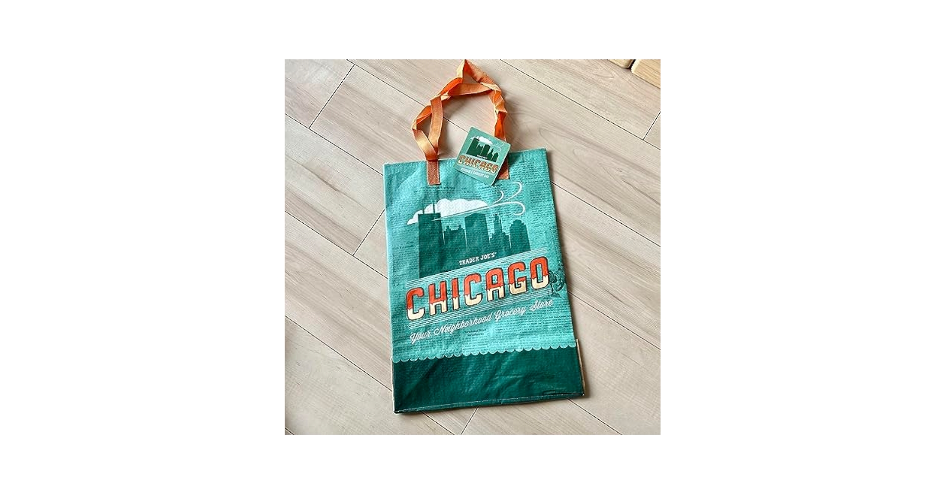 TRADER JOE'S エコバッグ CHICAGO Trader Joe's エコバッグ (シカゴ限定デザイン) (Trader Joe's