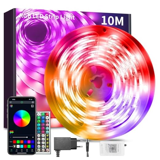 Led Strip 10m RGB LED Streifen mit Fernbedienung