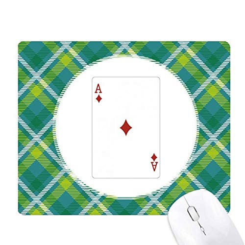 Tapis de souris pixel grille verte pour sublimer votre bureau de joueur de cartes