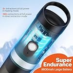 FUNYKICH Portable Coffee Maker with Outdoor Carrying Bag, Travel Car Portable Espresso Maker for Camping, Self-Heating with USB-C, Ground Coffee & Compatible for NS Capsule, for RV, Hiking, Office - Image 5