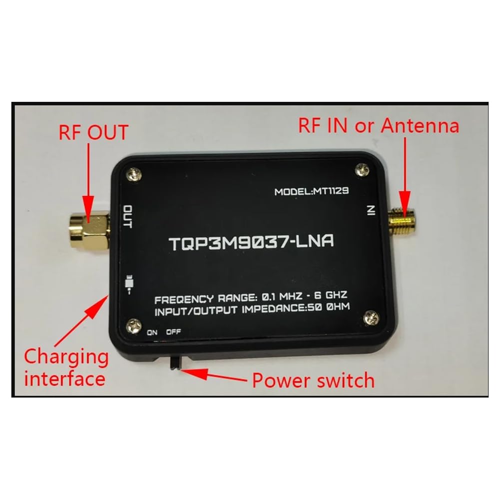 MT1129 Rauscharmer Verstärker TQP3M9037 für SDR-Radioempfänger-Spektrumanalysator TEF6686