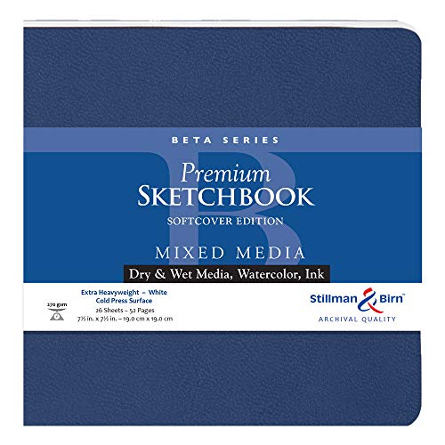 Stillman & Birn Beta Softcover Sketchbook 7.5 x 7.5