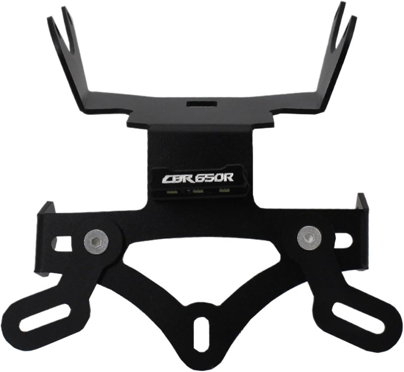 Motorcycle CNC Tail Tidy Fender Rear Bracket License Plate Frame Bracket Compatible with CB650R CBR650R CB/CBR 650R 2021-2023(Black -CBR650R)