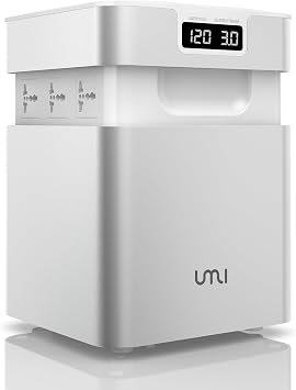 مركز محول UMI 110 v إلى 220 v، محول الجهد الثقيل 3000 W للمعدات ذات السعة الكبيرة، تصعيد محول أوروبا إلى الولايات المتحدة للاستخدام المنزلي والصناعي - 6 منافذ