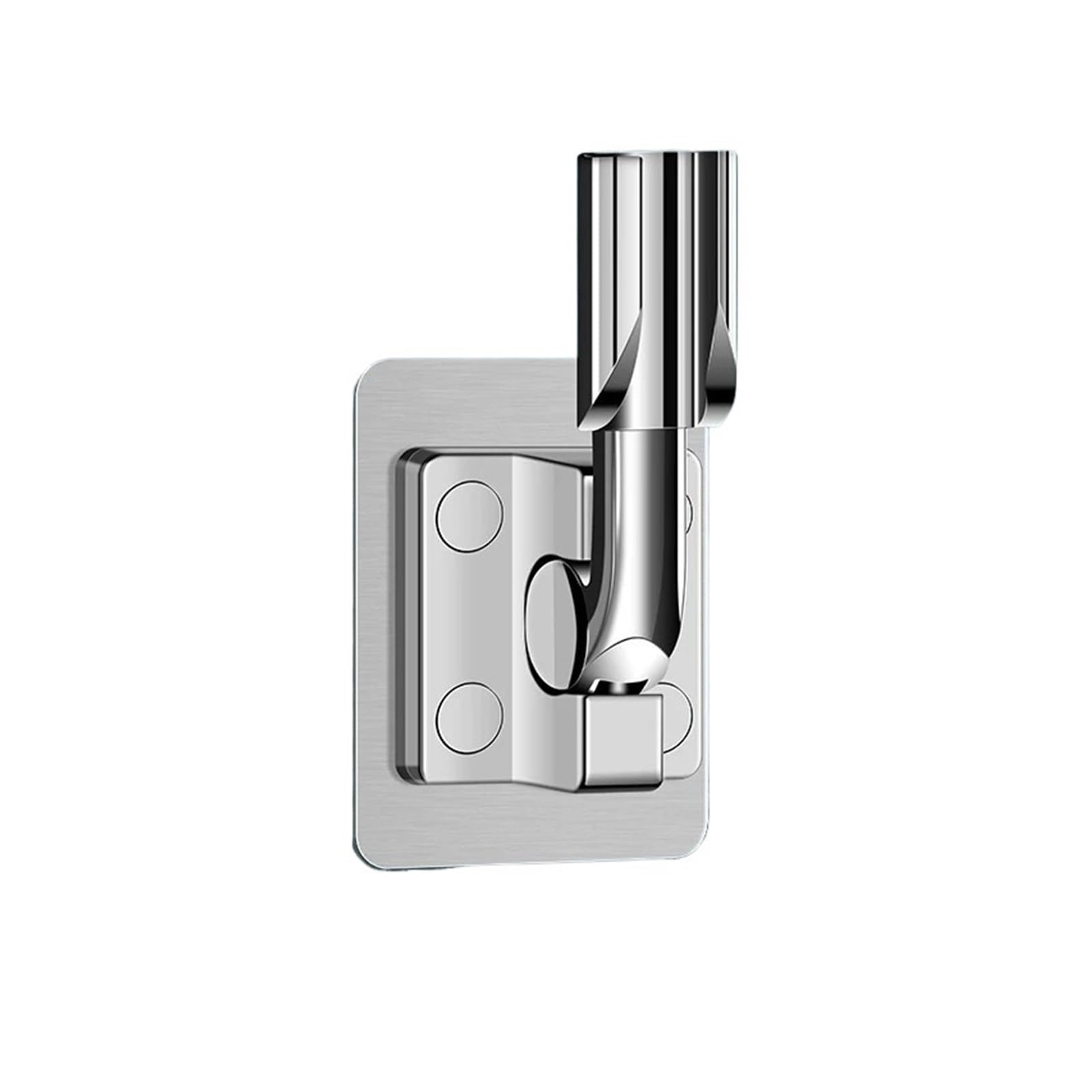 1pcs Self-Adhesive Adjustable Shower Holder(Silver)