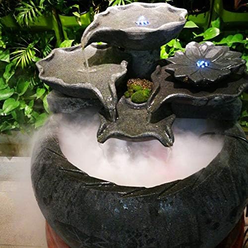 Agptek 4336414016 Mach Fount, 400Ml/H Original Mini Mist Maker Fogger Water Pond Garden Fountain Fogger Indoor Outdoor Fountain Accessories Fog Machine Atomizer Air Humidifier thumb #6