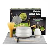 Entretien facile et longévité : Le Matcha Kit est facile à nettoyer - il suffit de rincer le balai à Matcha sous l'eau chaude. Grâce aux matériaux robustes, le set Matcha reste durable et en pleine forme, ce qui permet de l'utiliser pendant de nombreux rituels de thé