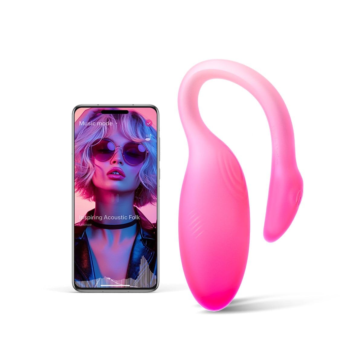 Magic Motion - Flamingo Max Uovo Vibrante & Trainer Kegel in Uno - Rosa