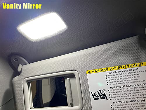 Kit de luces LED interior 13 piezas Lexus IS250 IS350 ISF miniatura 4