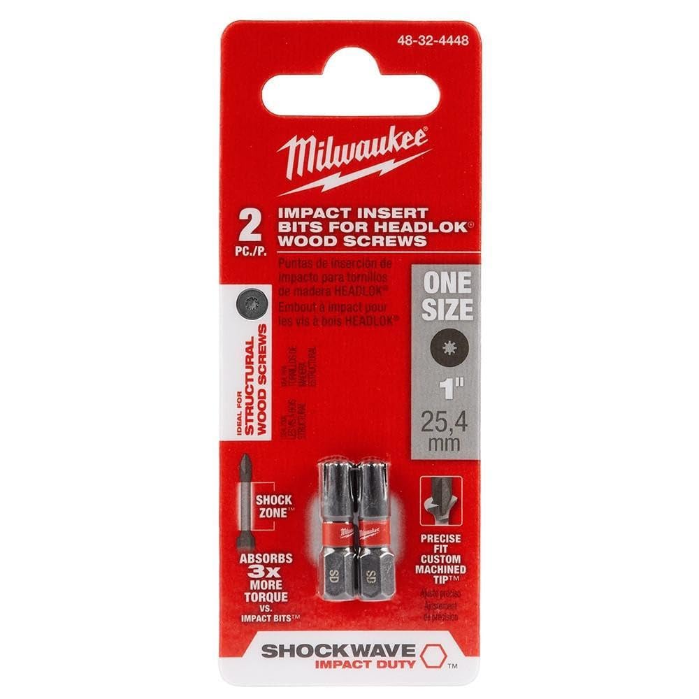 Milwaukee SHOCKWAVE Insert Bits -1