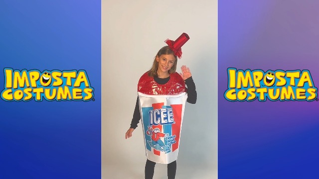 Disfraz Icee Sparkle Red para niño talla 10-12 miniatura 6