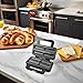 Sausage Roll Maker,800W Double Sided Heating Plates Non Stick Pie Maker Hot Dog Bread Rolls Maker Breakfast Machine for Make 4 Breakfast Sausage Rolls Snacks