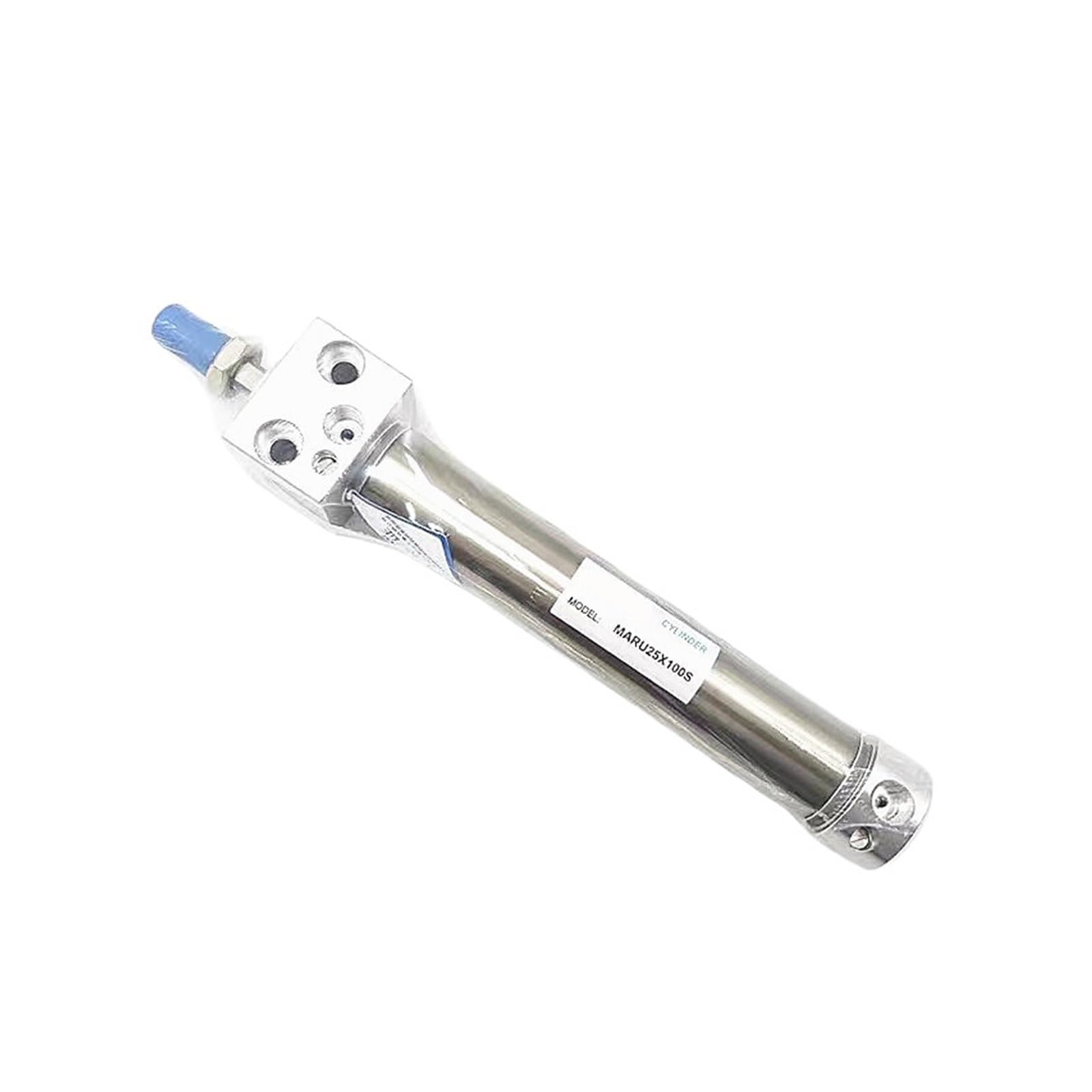 Mini cylindre MARF MARU20X25 en acier inoxydable double effet pneumatique