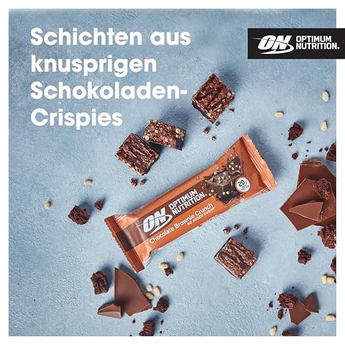 Optimum Nutrition Chocolate Brownie Crunch Protein Riegel, 10er Pack (1 x 65 g) – Ansicht 4