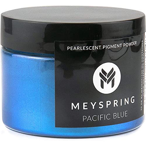 MEYSPRING Pacific Blue Epoxy Resin Color Pigment - 50 Grams - Gre...