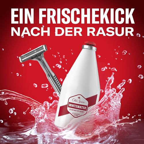 Old Spice Whitewater After Shave Lotion für Männer, ml, Frischekick nach der Rasur, Duft in Parfümqualität, schnelltrocknend… – Ansicht 2