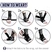 DR JK- Ankle Brace for Women and Men, Medium, 1 Pair, Grey and Black, Adjustable Compression Sleeve, Soft Straps for Achilles Tendonitis Relief, Sports Protection, Achilles Tendonitis Brace