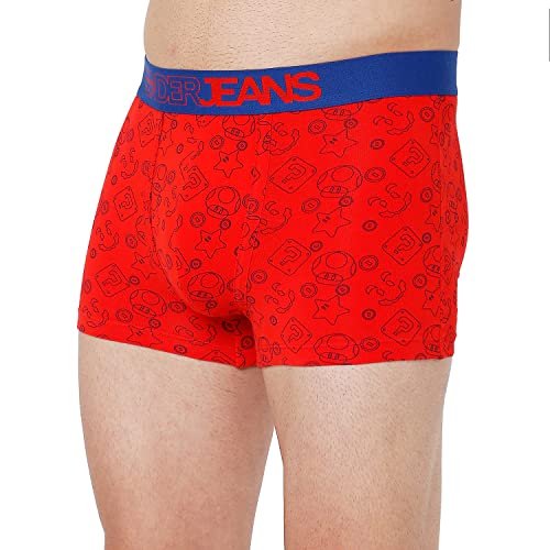 Image of Underjeans Men's Cotton Blend Trunks (UJNPTS050Black)