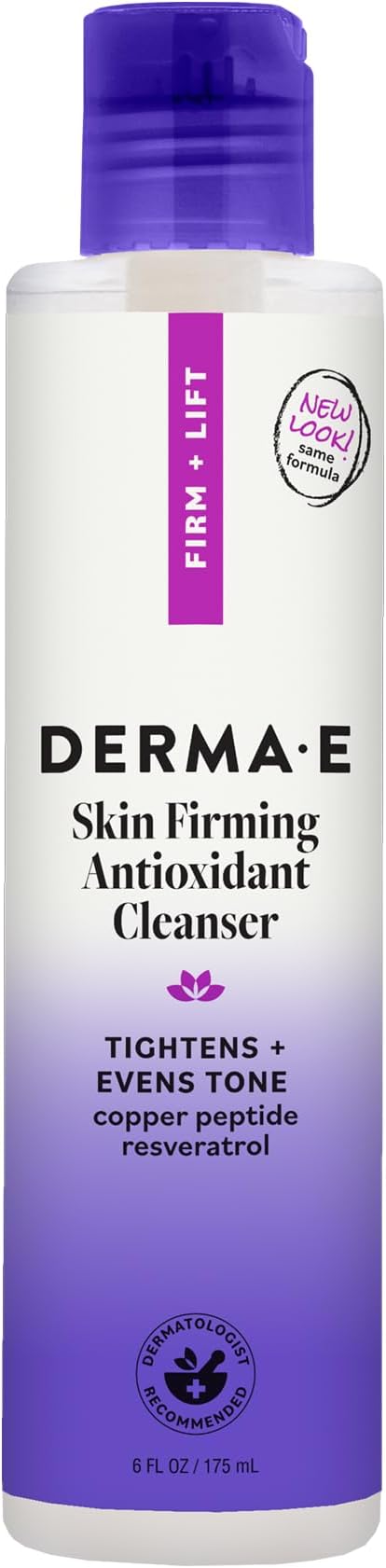 Skin Firming Antioxidant Facial Cleanser, 6 Fl Oz, All Skin Types