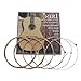 Set of 6 Guitars String Replacements Acoustic Guitar Strings Part Stainless Steel Acoustic Folk Electric Guitar Strings Acoustic Guitar Strings Steel Guitar Strings 6 String Set Folk Guitar Strings 6
