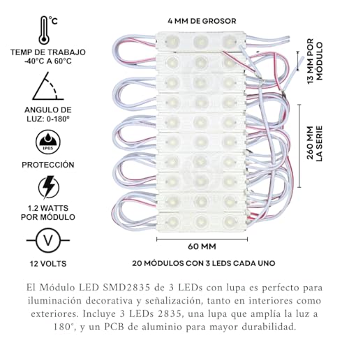 Tira LED para caja de luz 2 Imagen adicional